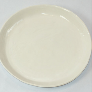 Large Round Platter Cream
