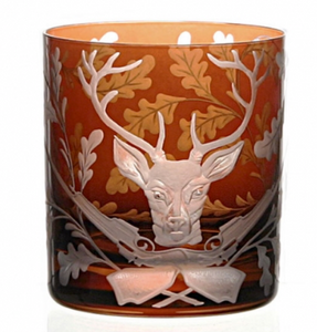 Forest Folly Stag Double Old Fashioned  in Mahogany
