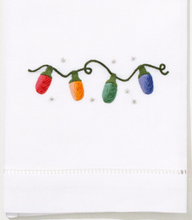 Load image into Gallery viewer, Hand Towel - Holiday Lights