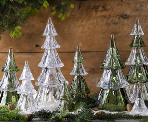 Berry & Thread 9.5" Stackable Clear Tree Set - Small