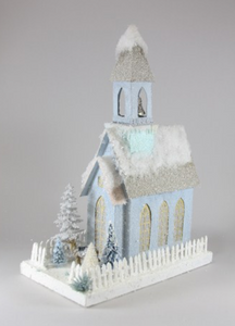Ice Blue Church