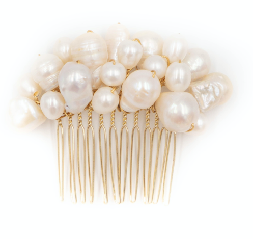 Eileen Comb - Round Pearl