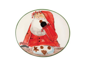 Old St. Nick Cookie Plate