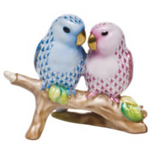 Love Birds on Branch - Multicolor
