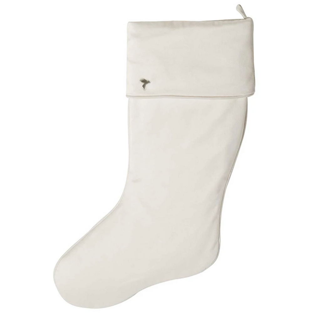 Ivory Stocking with Cuff