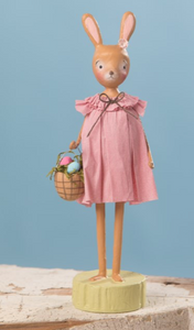 Rosey Bunny With Basket