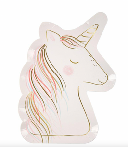 Magical Unicorn Plates (set of 8)
