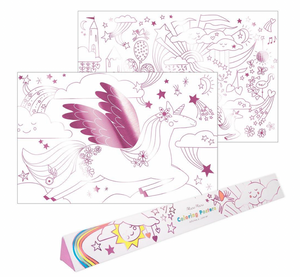 Unicorn Coloring Posters (set of 2)