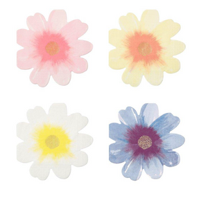 Flower Garden Napkins - Set of 16