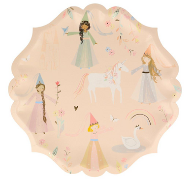 Princess Large Plates - Set of 8