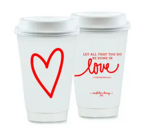 To-Go Coffee Cups - Love Scripture