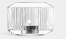 Load image into Gallery viewer, Fluted Clear Tealight Holder/Vase