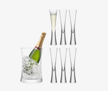 Load image into Gallery viewer, Champagne Serving Set, Clear