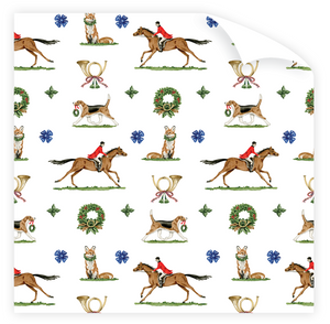 Holiday Hunt Wrapping Paper Roll