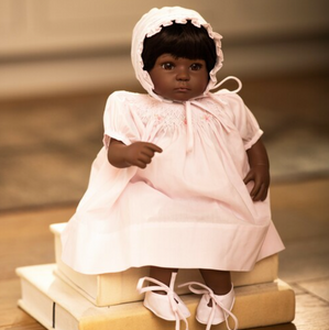 Bishop Smocked Doll Dress