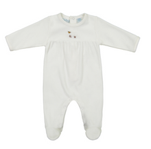 Load image into Gallery viewer, Velour Little Lamb Romper