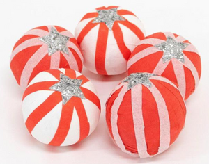 Peppermint Candy Surprise Balls