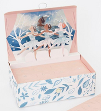 Load image into Gallery viewer, Winter Ballerina Charm Bracelet Adventcalendar Suitcase
