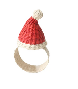 Christmas Hat Napkin Ring (Set of 4)