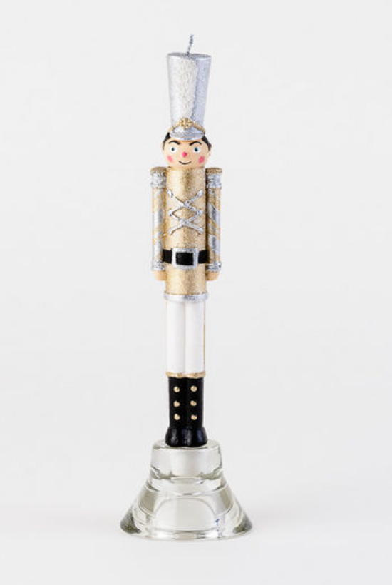 Nutcracker Taper Candle