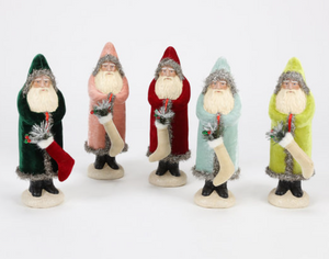 Belsnickle Santa-13.25"- 5 Assorted Colors Available