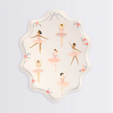 Ballerina Plates - Pack of 8