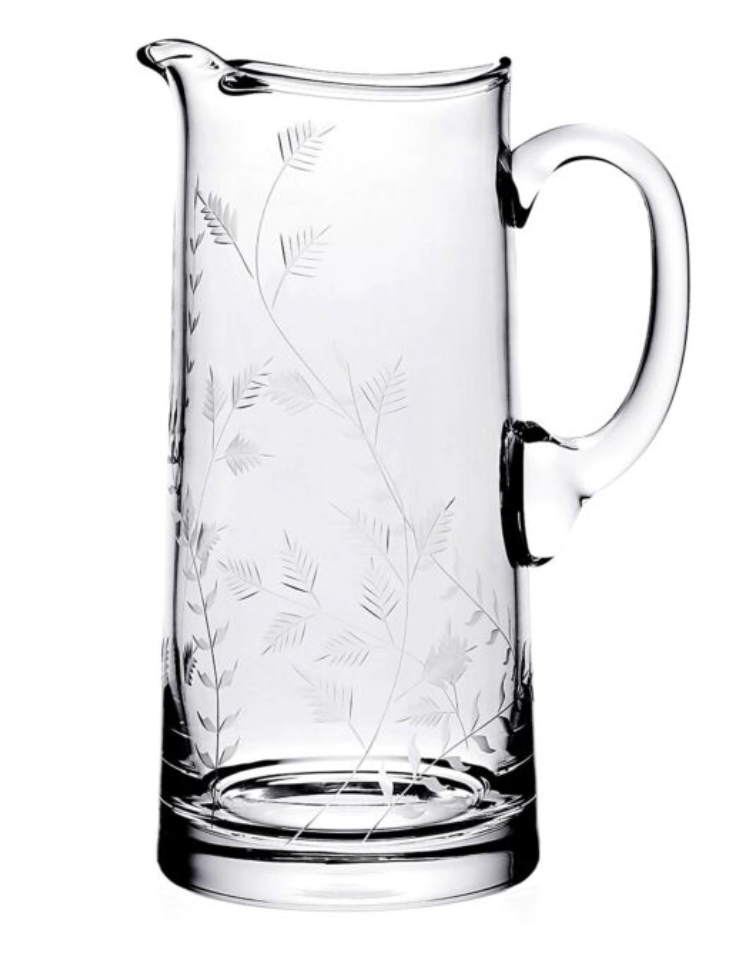 Chloe Bohemian Glass Pitcher