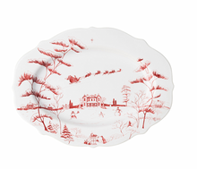 Load image into Gallery viewer, Country Estate Serving Platter Christmas Eve | Winter Frolic