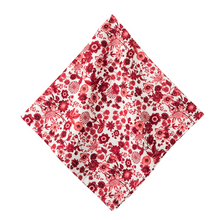 Load image into Gallery viewer, Field of Flowers Ruby Napkin