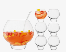Load image into Gallery viewer, Rum Punchbowl Set - Clear