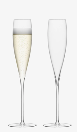 Savoy Champagne Flute Clear - Set of 2