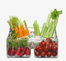 Load image into Gallery viewer, Serve Square Platter  - Clear