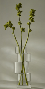 Tier Vase - Clear 13.75"