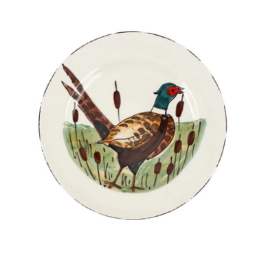 Wildlife Salad Plate - Pheasant