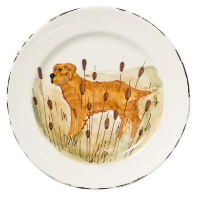 Wildlife Dinner Plate - Hunting Dog