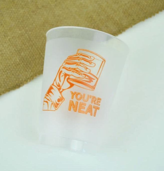 You're Neat 16 oz Frost Flex Cups