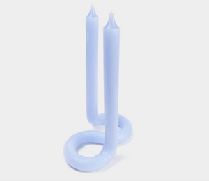 Twist Candle (Light Lavender)