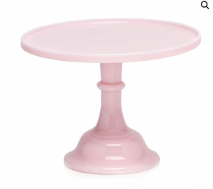12" Cake Plate - Tuscan Pink