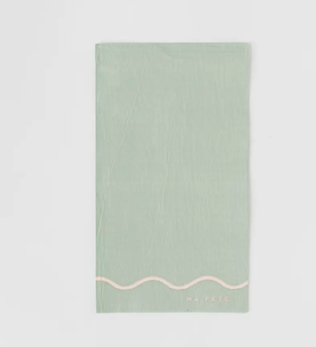 Signature Napkins- Pink + Mint