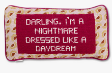 Load image into Gallery viewer, Dressed Like A Daydream Needlepoint Pillow