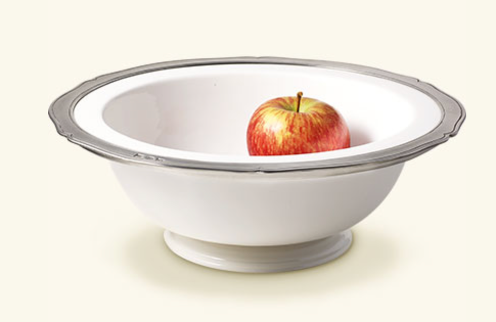 Viviana Round Footed Serving Bowl, Large