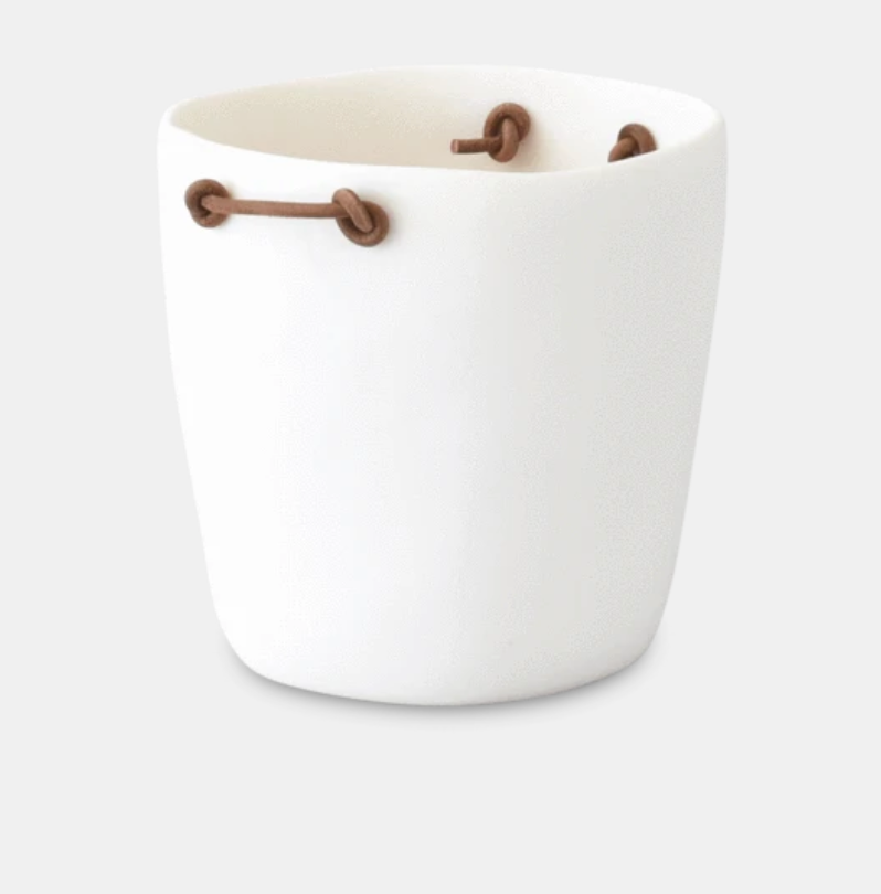 Champagne Bucket With Leather Handles