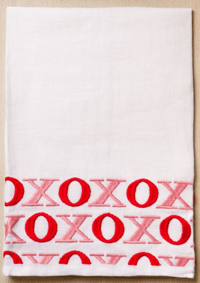 XO Tip Towel Pink/Red