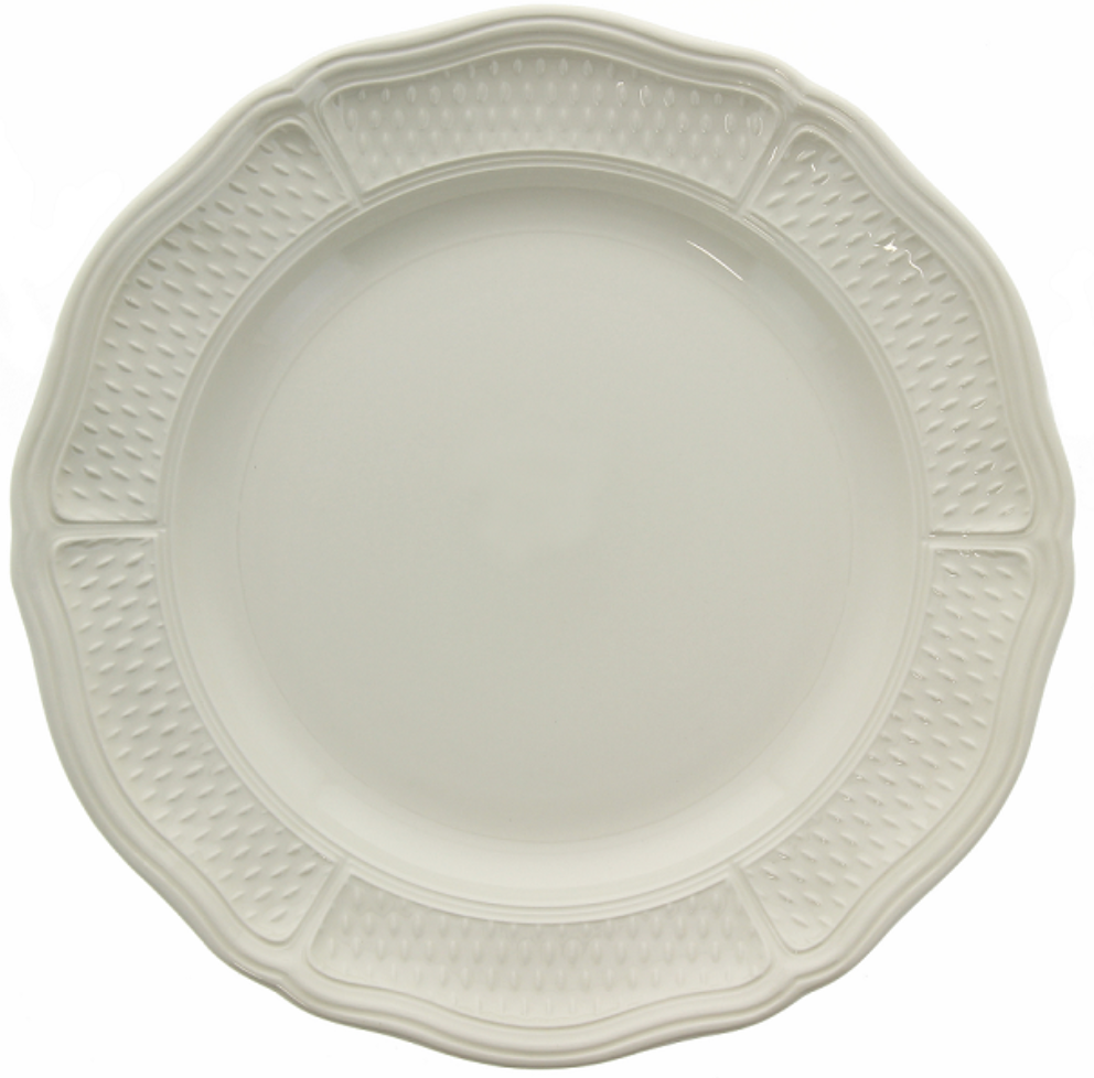 PONT AUX CHOUX WHITE Dinner Plate