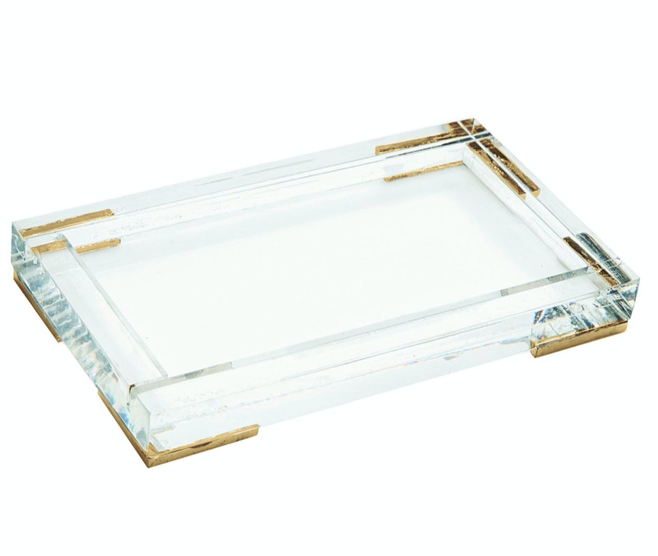 Lucite Bath and Body Tray