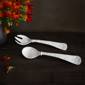 VIDA Nube White Salad Servers