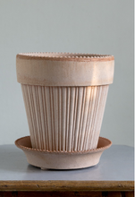 Load image into Gallery viewer, Simona Rose Pot and Saucer