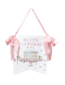 "Happy Birthday" Cake Hanger