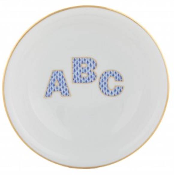 ABC Dishware - Blue