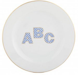 ABC Dishware - Blue